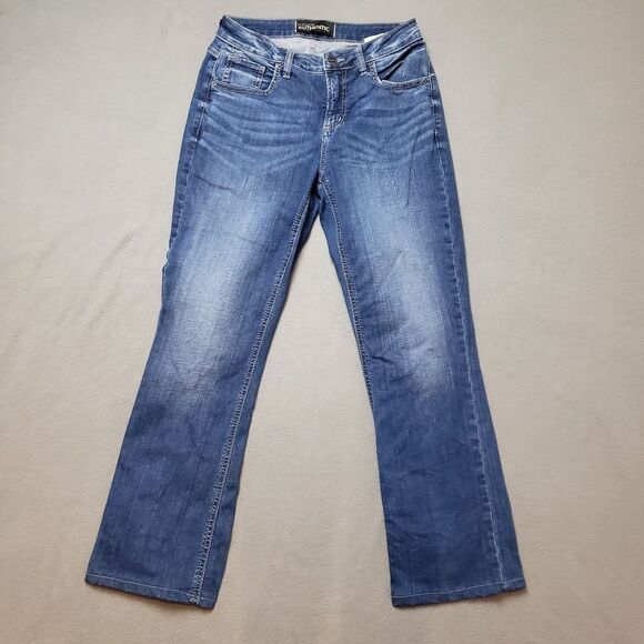 Authentic by Silver Jeans The Curvy High Rise Bootcut Jean Size 8 - Picture 1 of 12